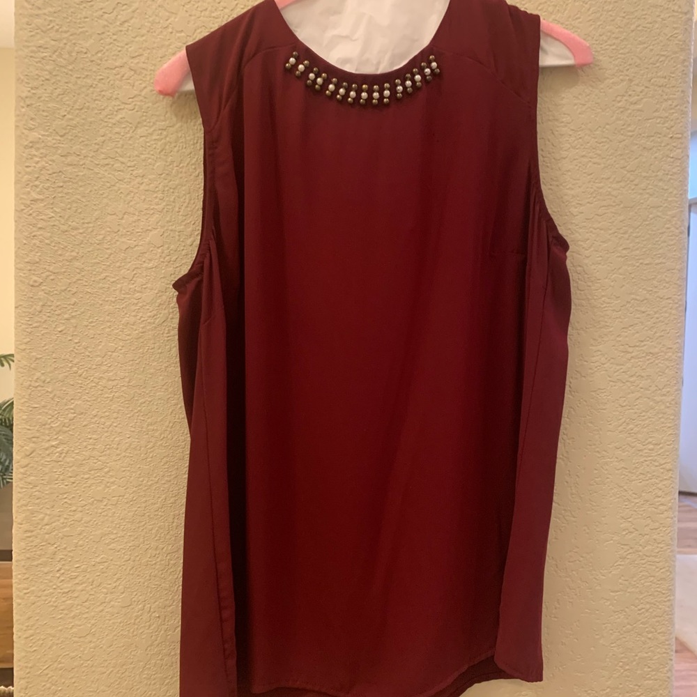 THE LIMITED Beaded Blouse